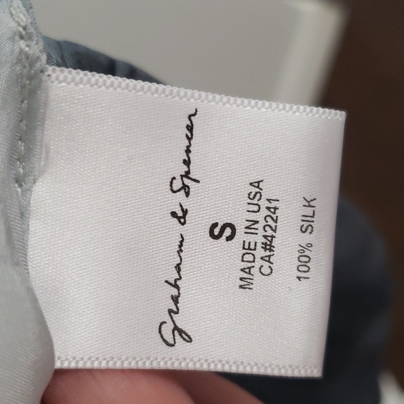 Graham and Spencer silk bubble hem short strapless dress. - Picture 3 of 4